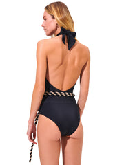 Maliluha: Night Fever Nero One Piece (SS22MY04-BLK)