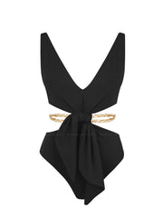 Maliluha: Gimme Gimme Nero One Piece (SS22MY12-BLK)