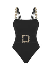 Maliluha: Burning Love Nero One Piece (SS22MY11-BLK)