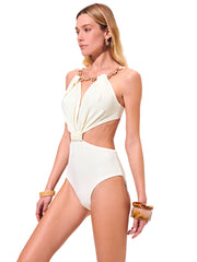 Maliluha: Mamma Mia Ivory One Piece (SS22MY08-WHT)