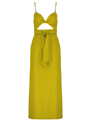 Maliluha: Lake Como Dress (SS23DRS02-YLLW)