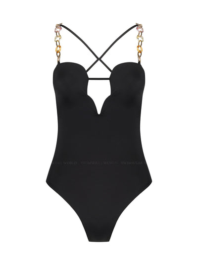 Maliluha: Heartbeats One Piece (SS23MY11-BLK)