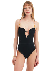 Maliluha: Heartbeats One Piece (SS23MY11-BLK)