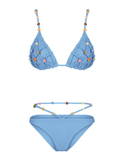 Maliluha: Sunset Bird Bikini (SS23BKN07-BLU)