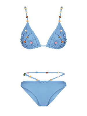 Maliluha: Sunset Bird Bikini (SS23BKN07-BLU)