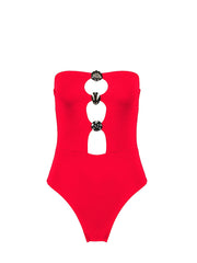 Maliluha: Coquillages One-Piece (SS25MY16-RED)