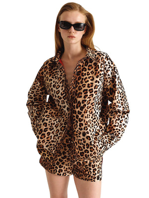 Maliluha: Mara Shirt-Mara Short (SS26SHIRT01LEOPARD-SS26SHORT02LEOPARD)