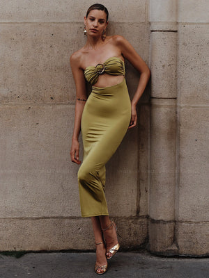 Maliluha: Velora Skirt (SS26SKRT01LIME)