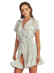 Empress Brasil: Short Trench Dress (S2306B)
