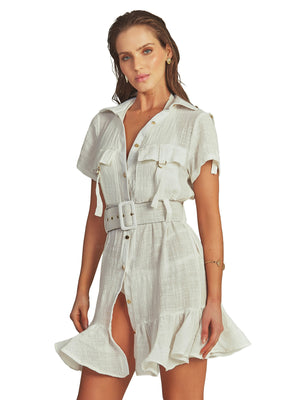 Empress Brasil: Short Trench Dress (S2306B)