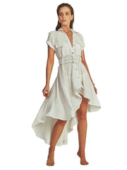 Empress Brasil: Midi Trench Dress (S2307B)