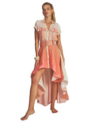 Empress Brasil: Midi Trench Dress (S2307R)