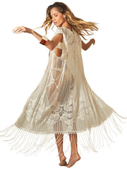 Empress Brasil: Fringe Kimono (S2414B)