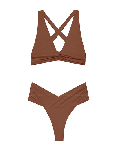 Jade Swim: Capri-Anya Bikini (JS127S-RE24-JS210S-RE24)
