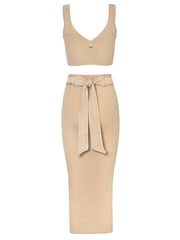 Armantia: Liz-Leonor Skirt (T133-BEIG-SK101-BEIG)