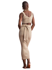 Armantia: Liz-Leonor Skirt (T133-BEIG-SK101-BEIG)