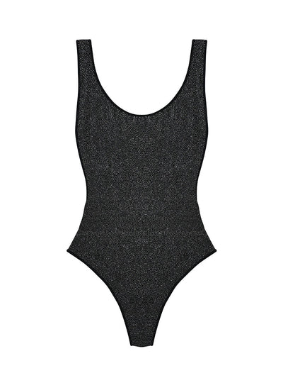 Seashell: Carol One Piece (WT0013_SS-BLACK)