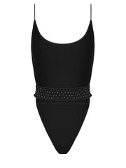 Seashell: Angelina One Piece (WT0006_SS-BLACK)