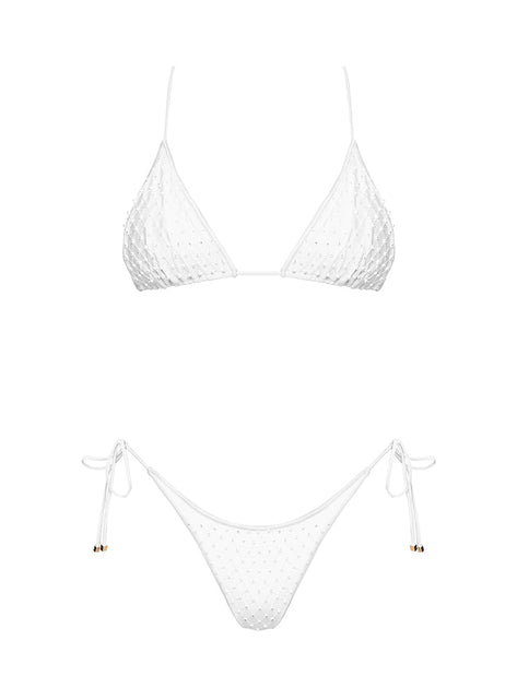 Daisy Bloom Triangle Bikini Set main image 1
