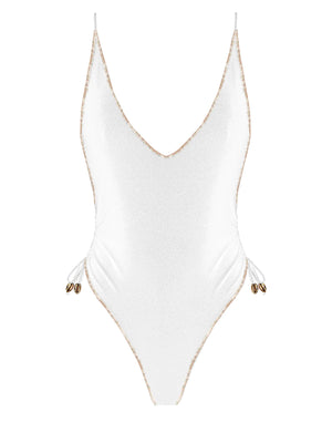 Seashell: Calypso One Piece (WT0004_SS-WHITE)