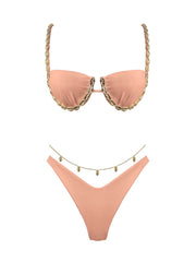 Seashell: Colette-Alana Bikini (WT0035-SS-FENIC-WT0036-SS-FENIC)