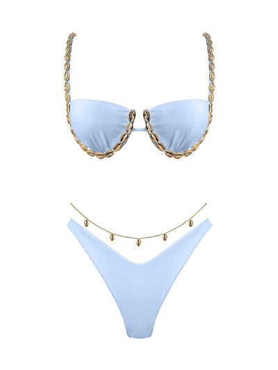 Seashell: Colette-Alana Bikini (WT0035-SS-CERAM-WT0036-SS-CERAM)