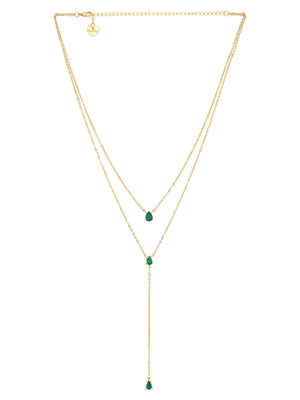 Bracha: Esmeralda Lariat Necklace (WBN-26)