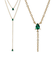 Bracha: Esmeralda Lariat Necklace (WBN-26)