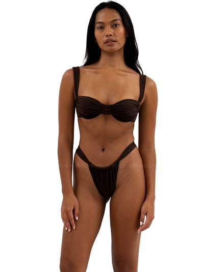 Belle The Label: Oracle-Bare Bikini (R2422L-BRN-R2433L-BRN)