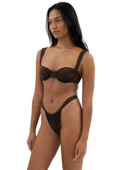 Belle The Label: Oracle-Bare Bikini (R2422L-BRN-R2433L-BRN)