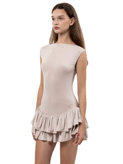 Belle The Label: Ballerina Dress (R2403C-CRM)