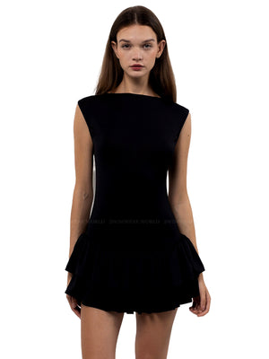 Belle The Label: Ballerina Dress (R2403C-BLK)