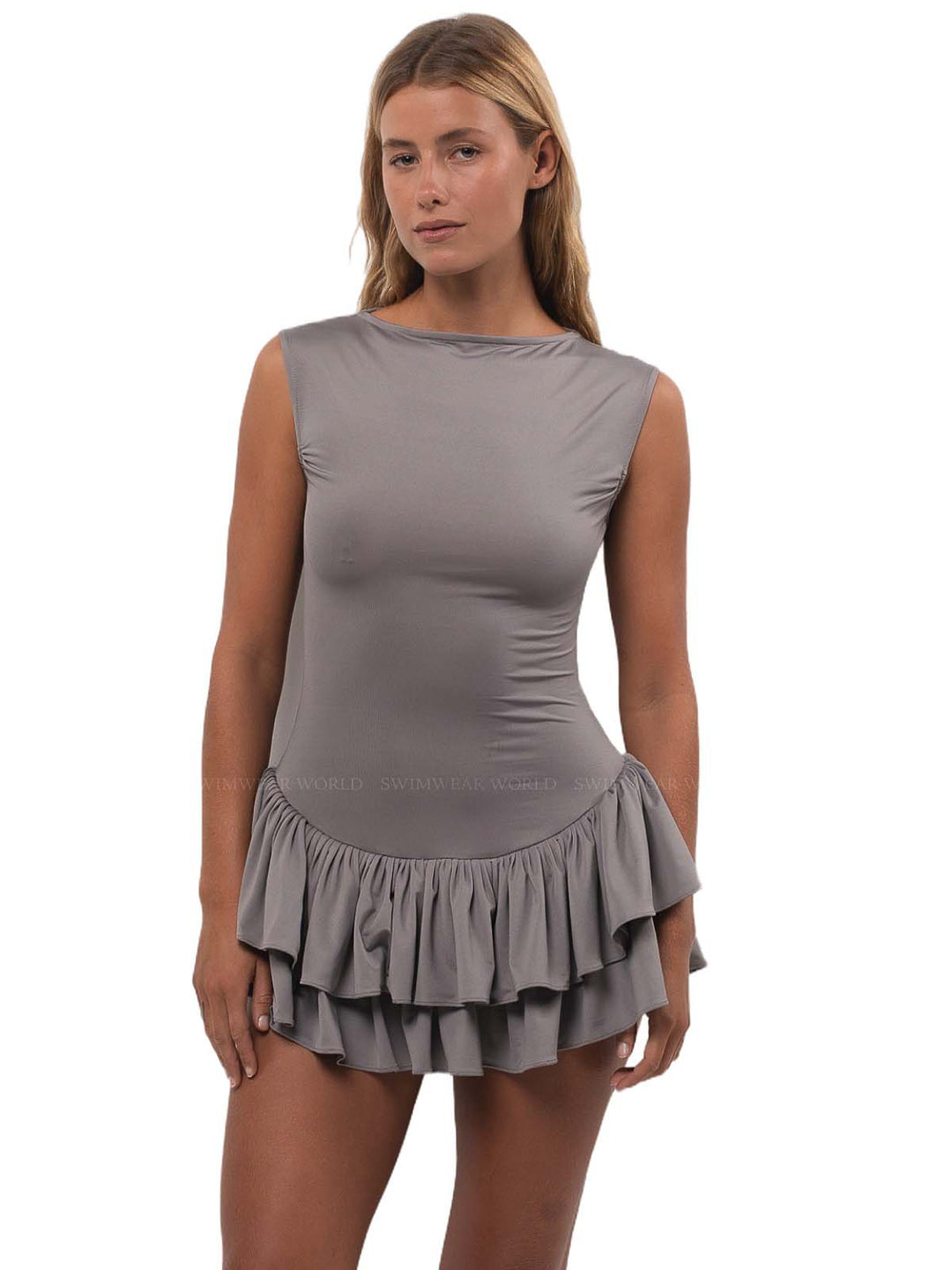 Belle the Label: Ballerina Dress (R2403W-SLAT) L