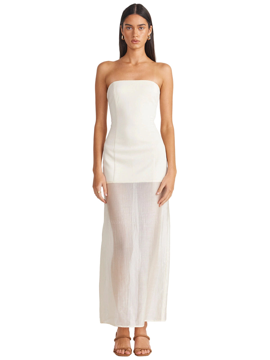 SNDYS: Chloe Sheer Dress (SFD880-CHLK)  Swimwear World