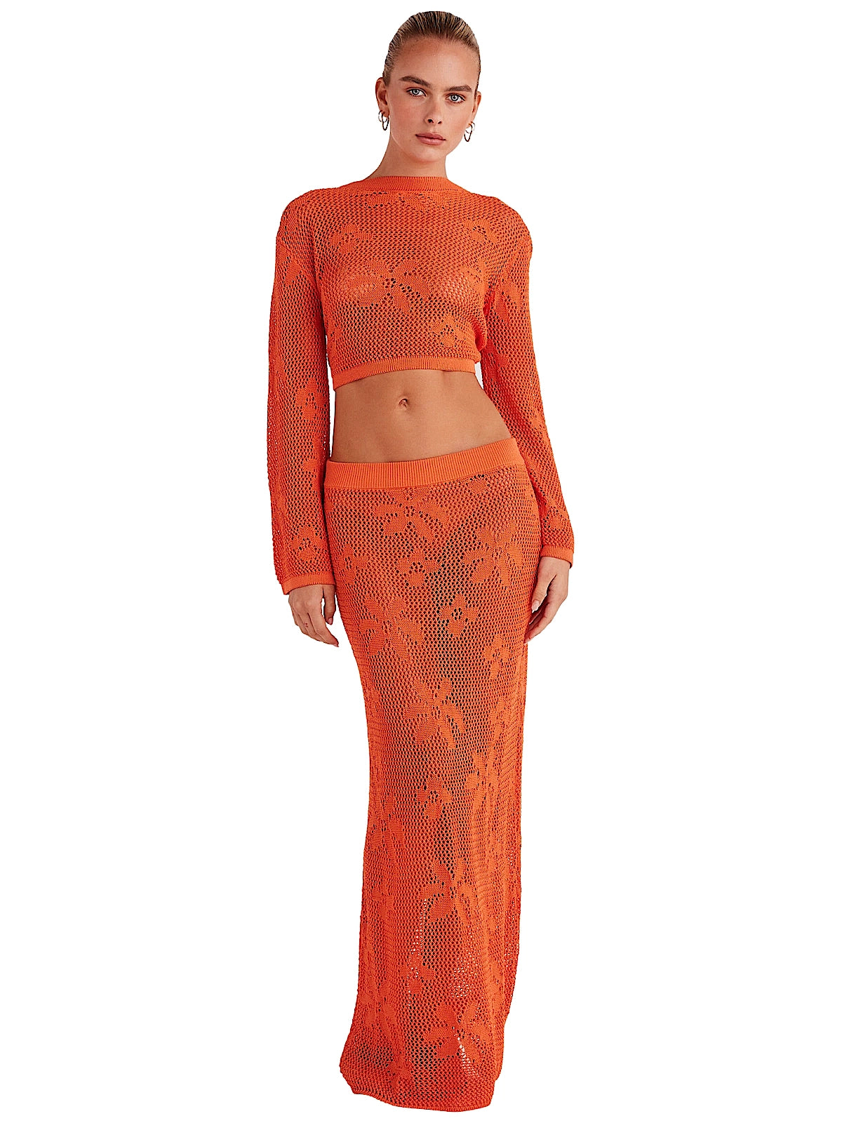 SNDYS: Terra Reversible-Terra Maxi Skirt (SFT855-VOLC-SFSK855-VOLC)