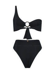 La Sirene: Glossy Bikini (00061T-BLCK-00061B-BLCK)