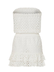 Milly: Verity Cotton Eyelet Cover Up (95VD28-WHT)