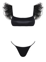 Isabel Beachwear: Cloe Bikini (LUMAGET-BLK-LUMAGEB-BLK)