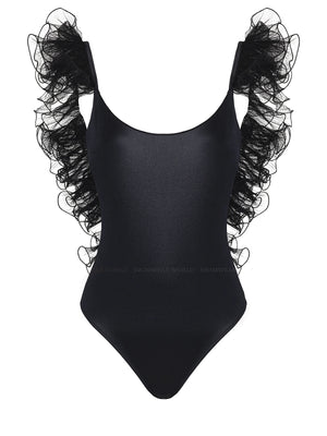 Isabel Beachwear: Amalfi Luxe One Piece (AMALFILUXEOP-BLK)