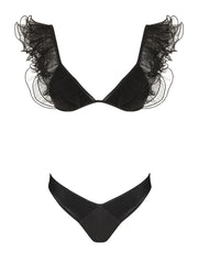 Isabel Beachwear: Isabel Bikini (ISABELT-BLK-ISABELB-BLK)