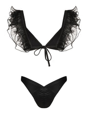 Isabel Beachwear: Isabel Bikini (ISABELT-BLK-ISABELB-BLK)