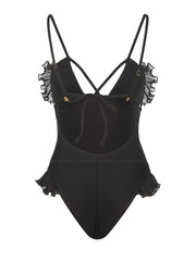 Isabel Beachwear: Rebelle One Piece (REBELLEOP-BLK)