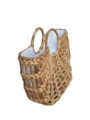 Jelavu: Bree Raffia Tote Bag (JELB_BREE-TAN)