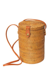 Jelavu: Zuma Rattan Canteen Bag (JELB_ZUMA-TAN)