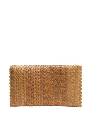 Jelavu: Pandegelang Raffia Seashell Clutch (JELB-PANDEGEL-NAT)