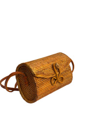 Jelavu: Missy Rattan Crossbody Bag (JELB-MISSY-TAN)