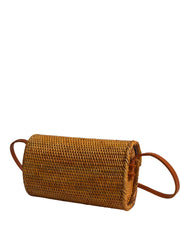 Jelavu: Missy Rattan Crossbody Bag (JELB-MISSY-TAN)