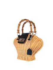 Jelavu: Maree Bamboo Medium Crossbody Bag (JELB-MAREE-BLK)