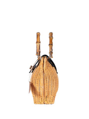 Jelavu: Maree Bamboo Medium Crossbody Bag (JELB-MAREE-BLK)