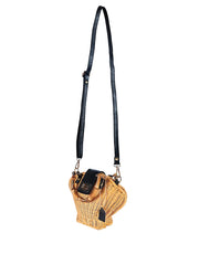 Jelavu: Maree Bamboo Medium Crossbody Bag (JELB-MAREE-BLK)